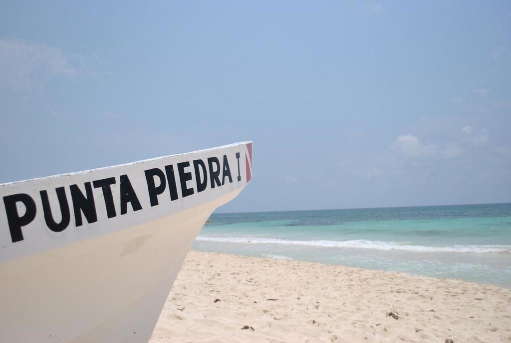 Punta Piedra Beach Posada Tulum Exteriör bild